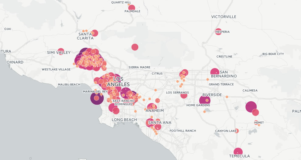 Dangerous Intersections of California