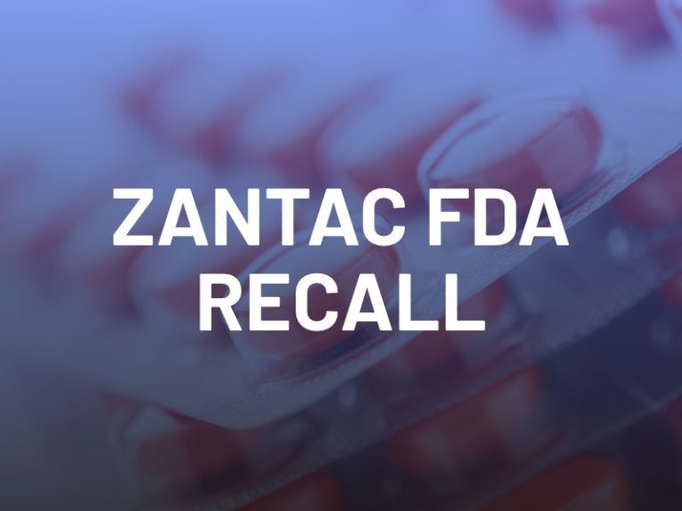 Zantac FDA Recall Ranitidine Cancer Recall [2021]