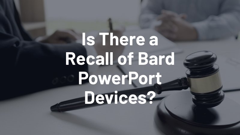 bard powerport recall